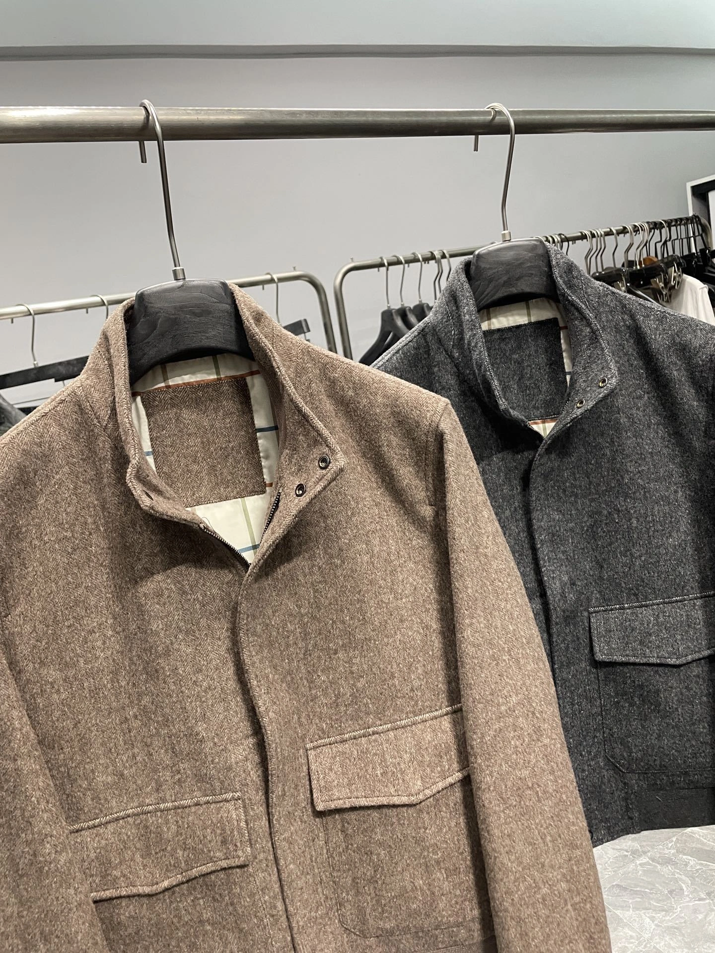 wg.luxury- 8oro Pi191 wool 2colour item:E-F501J2310-2H